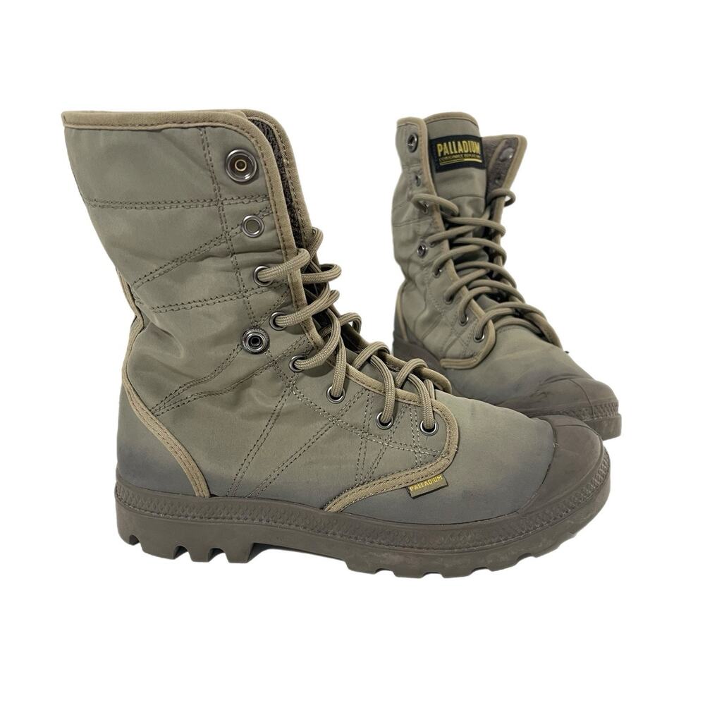 Palladium Pallabrousse Baggy TX Boots 75978-324 Dusky Green-Size 8 M/ 9.5 W